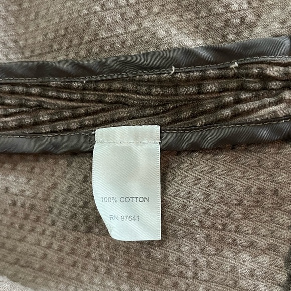 J. Jill Pleated Corduroy Velvet Collar Shirt Chore Coat - Picture 11 of 12